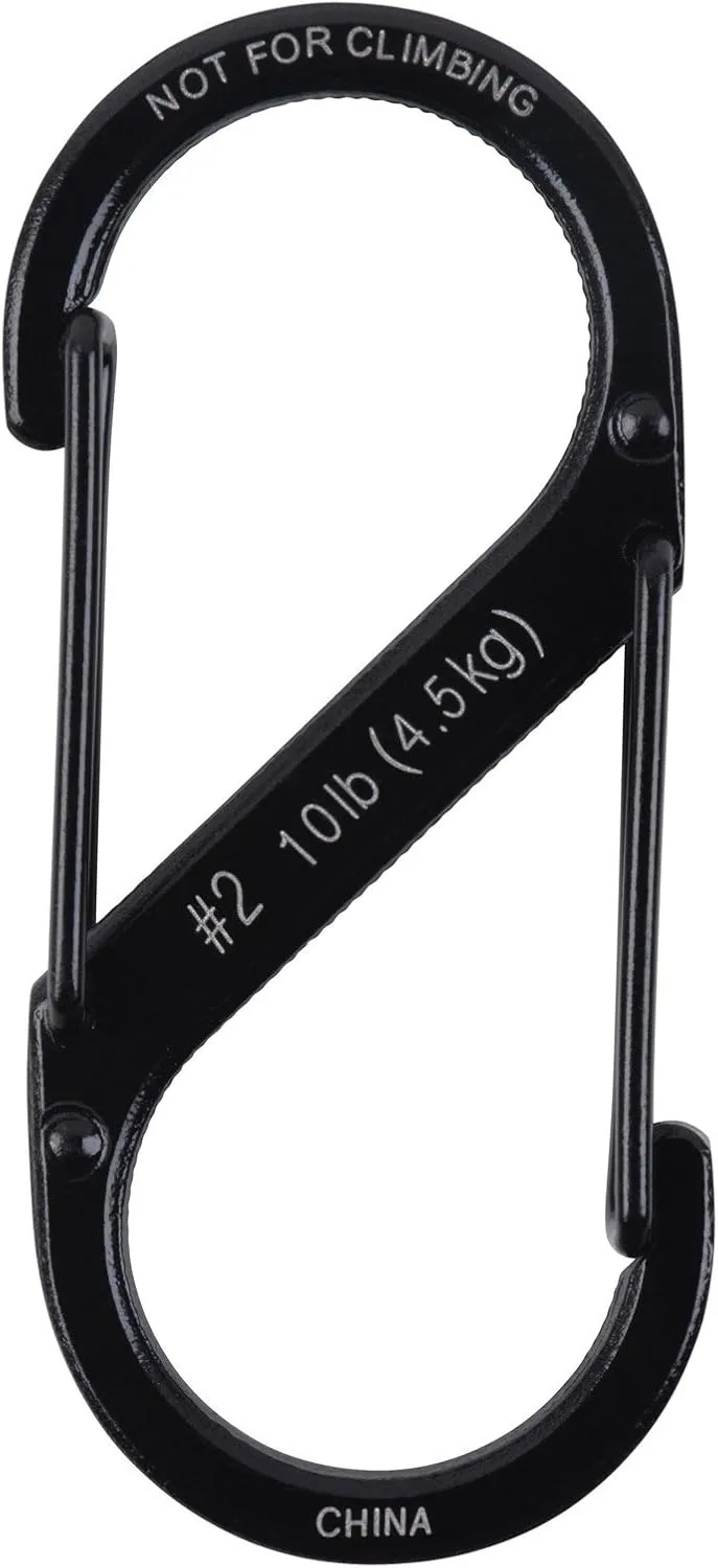 NITE IZE S-Biner Stainless Steel Dual-Gated Carabiner