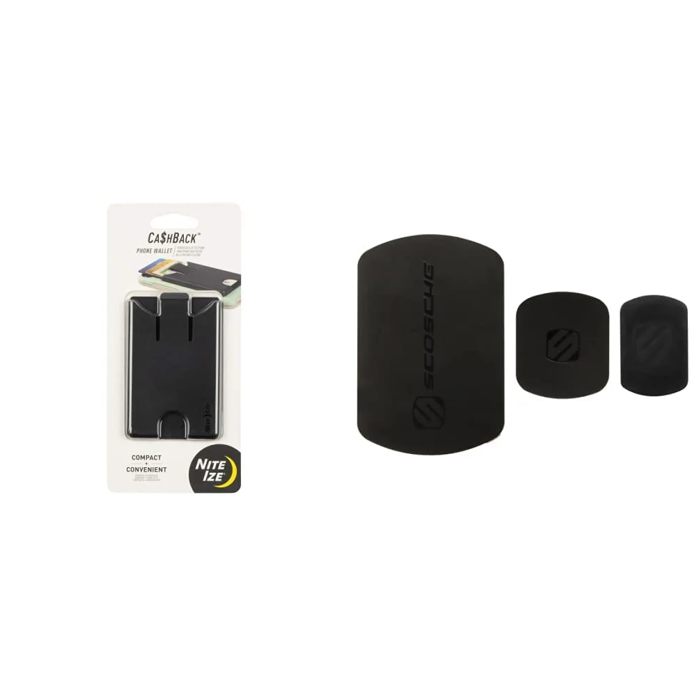 Nite Ize Ca$hBack Phone Wallet & MagicMount Plate Kit