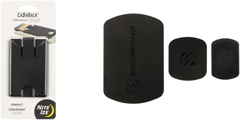 Nite Ize Ca$hBack Phone Wallet & MagicMount Plate Kit