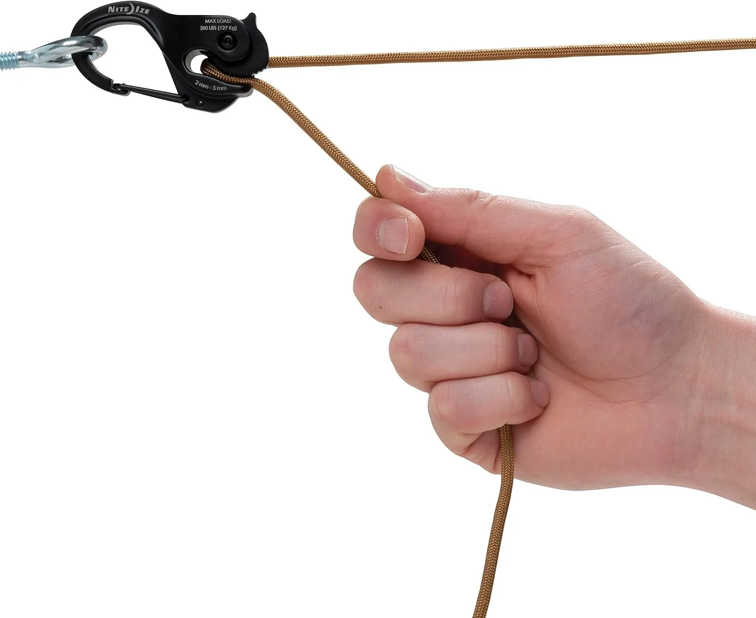 Nite Ize CamJam Cord/Rope Tightener with Carabiner Clip