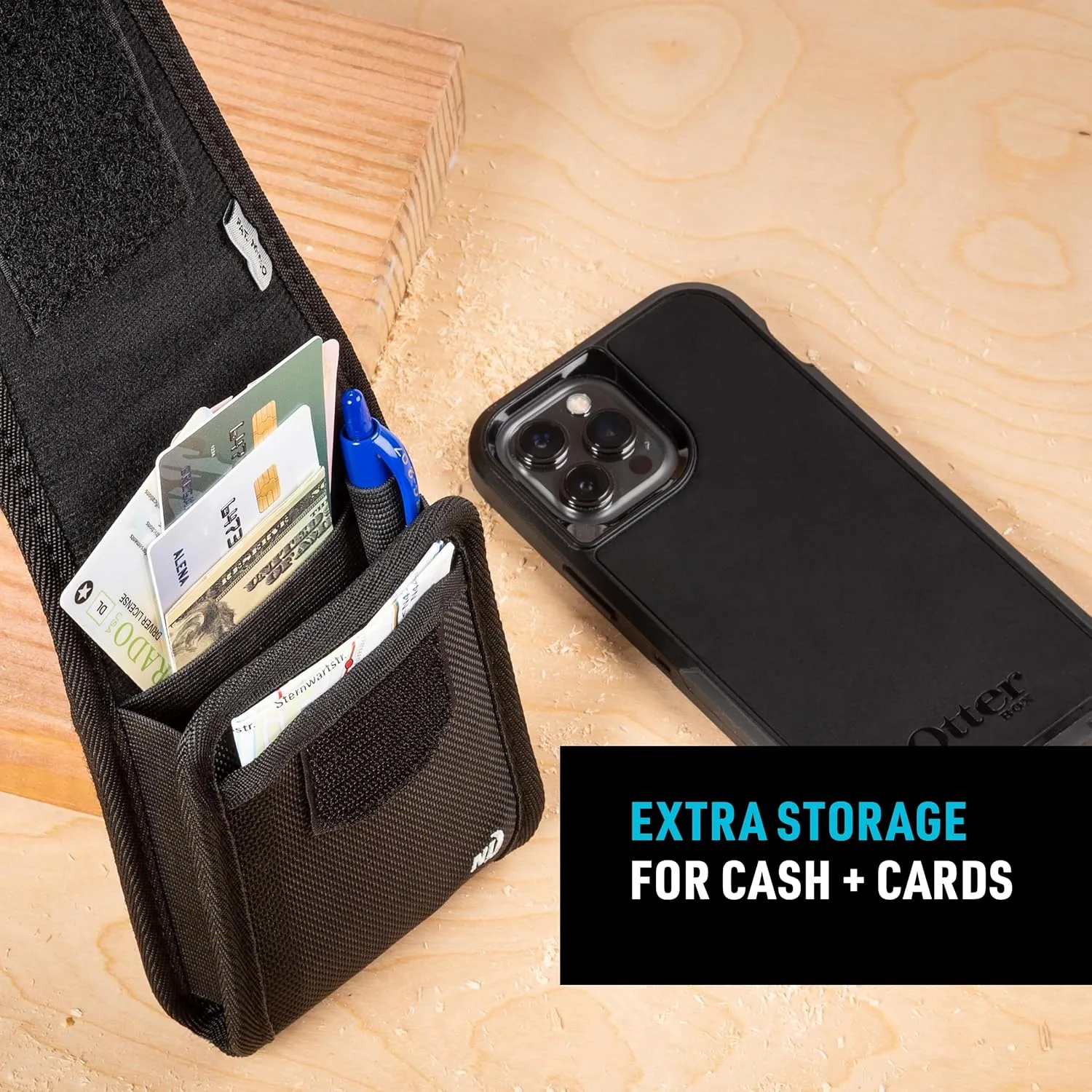 NITE IZE Clip Case Cargo Universal Rugged Phone Holster