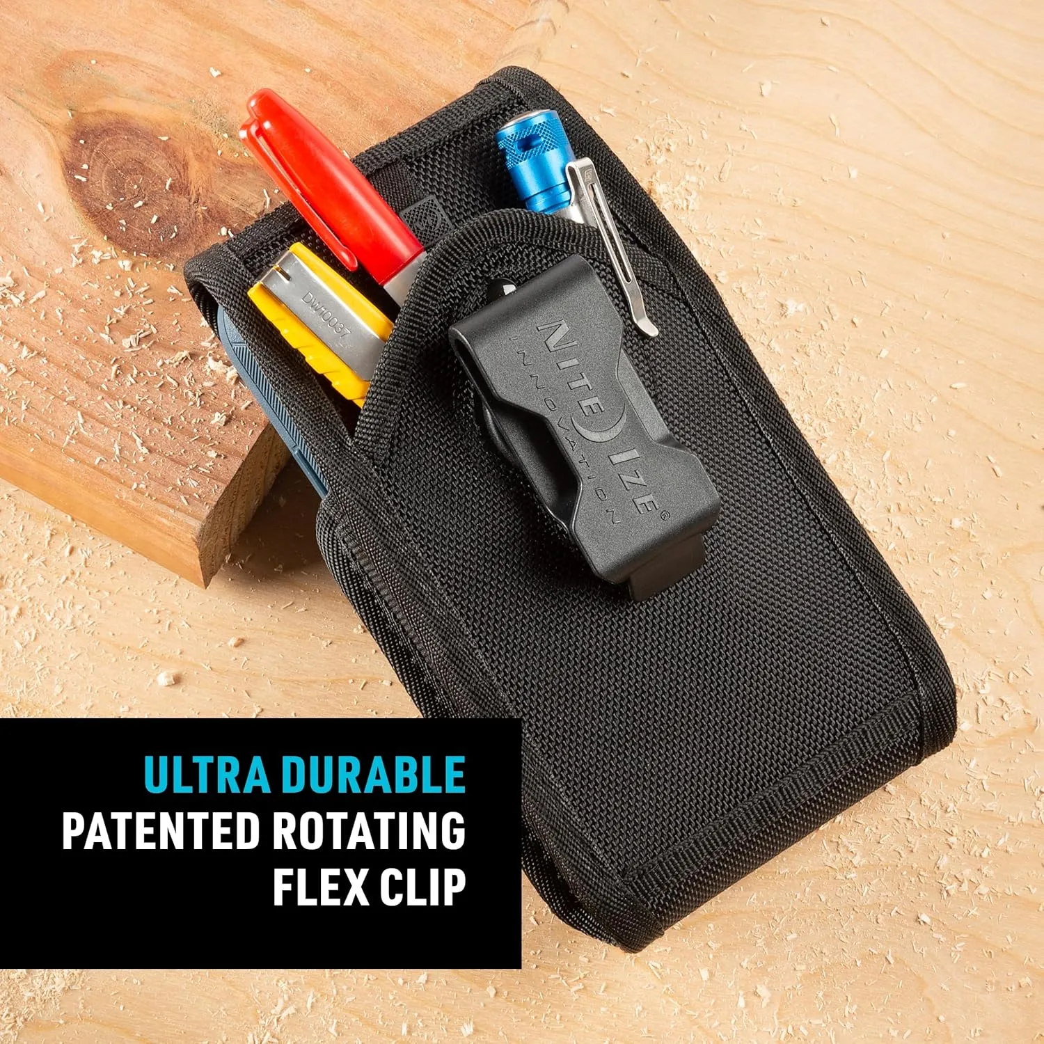 NITE IZE Clip Case Cargo Universal Rugged Phone Holster