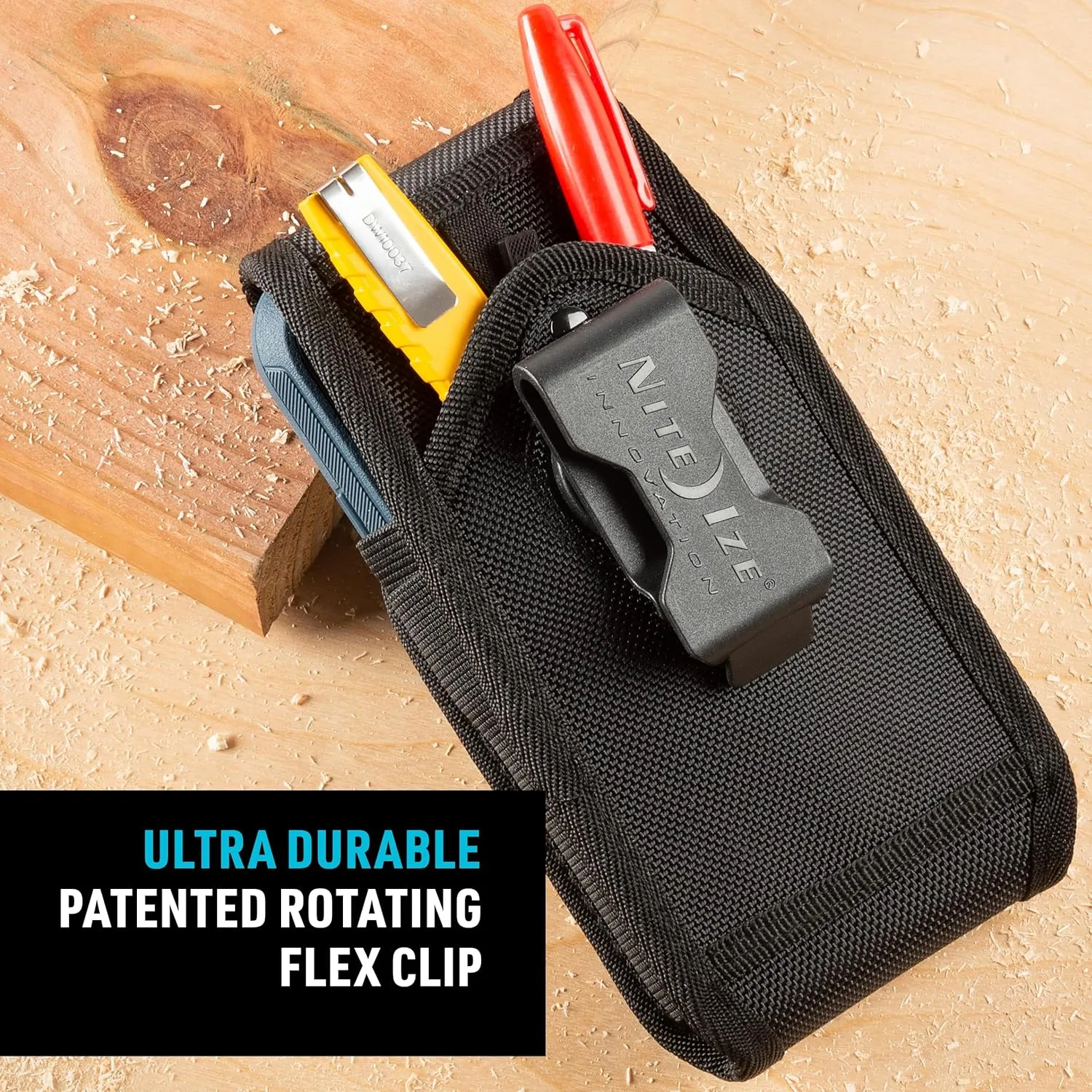 NITE IZE Clip Case Cargo Universal Rugged Phone Holster