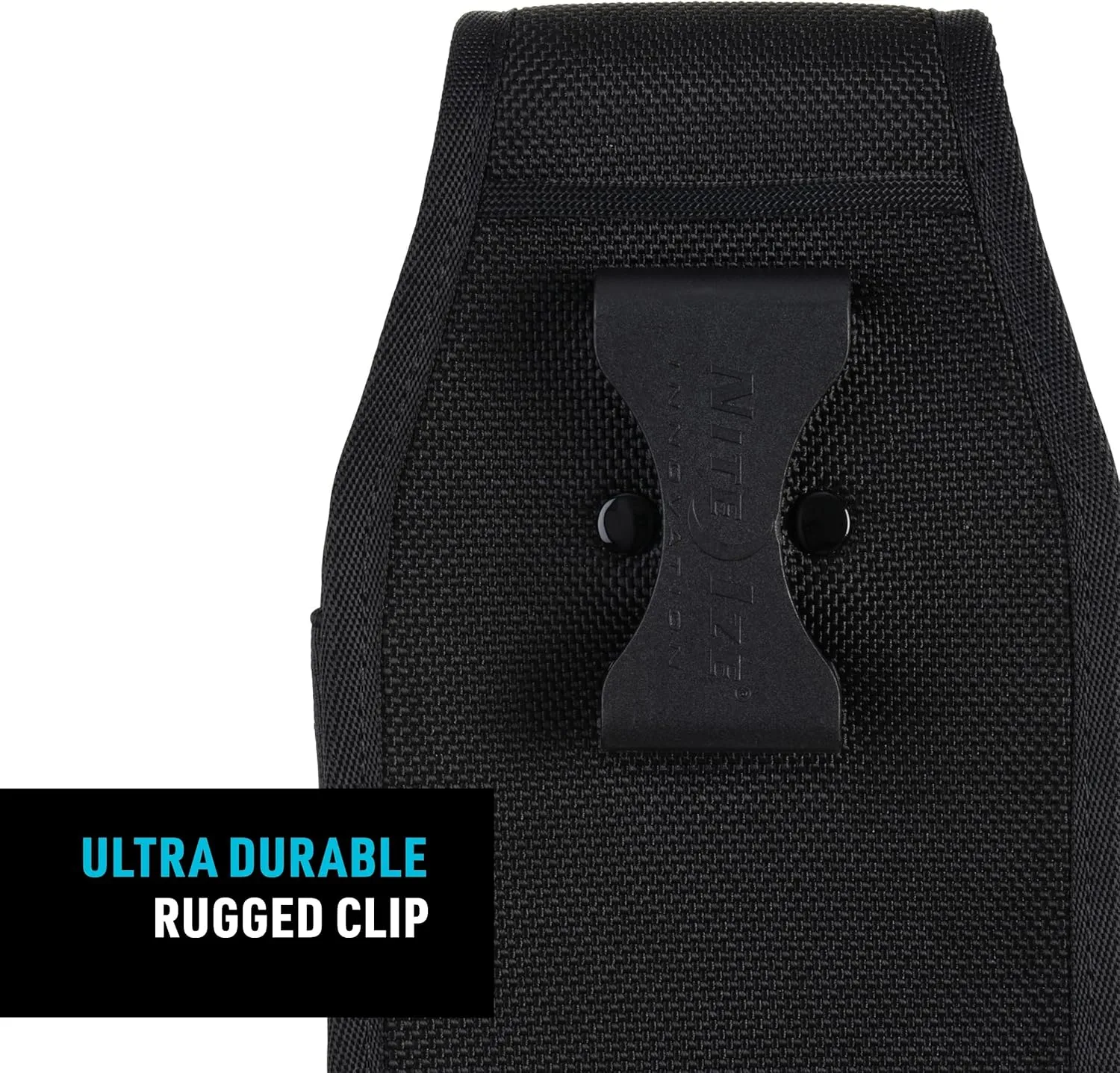 Nite Ize Clip Case Hardshell Universal Rugged Holster - Protective Phone Holder with Belt Clip