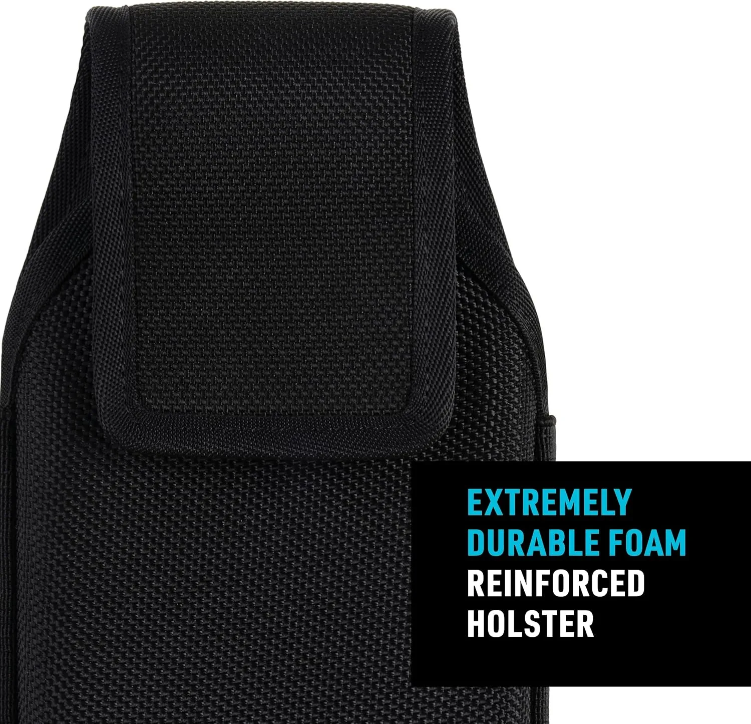 Nite Ize Clip Case Hardshell Universal Rugged Holster - Protective Phone Holder with Belt Clip