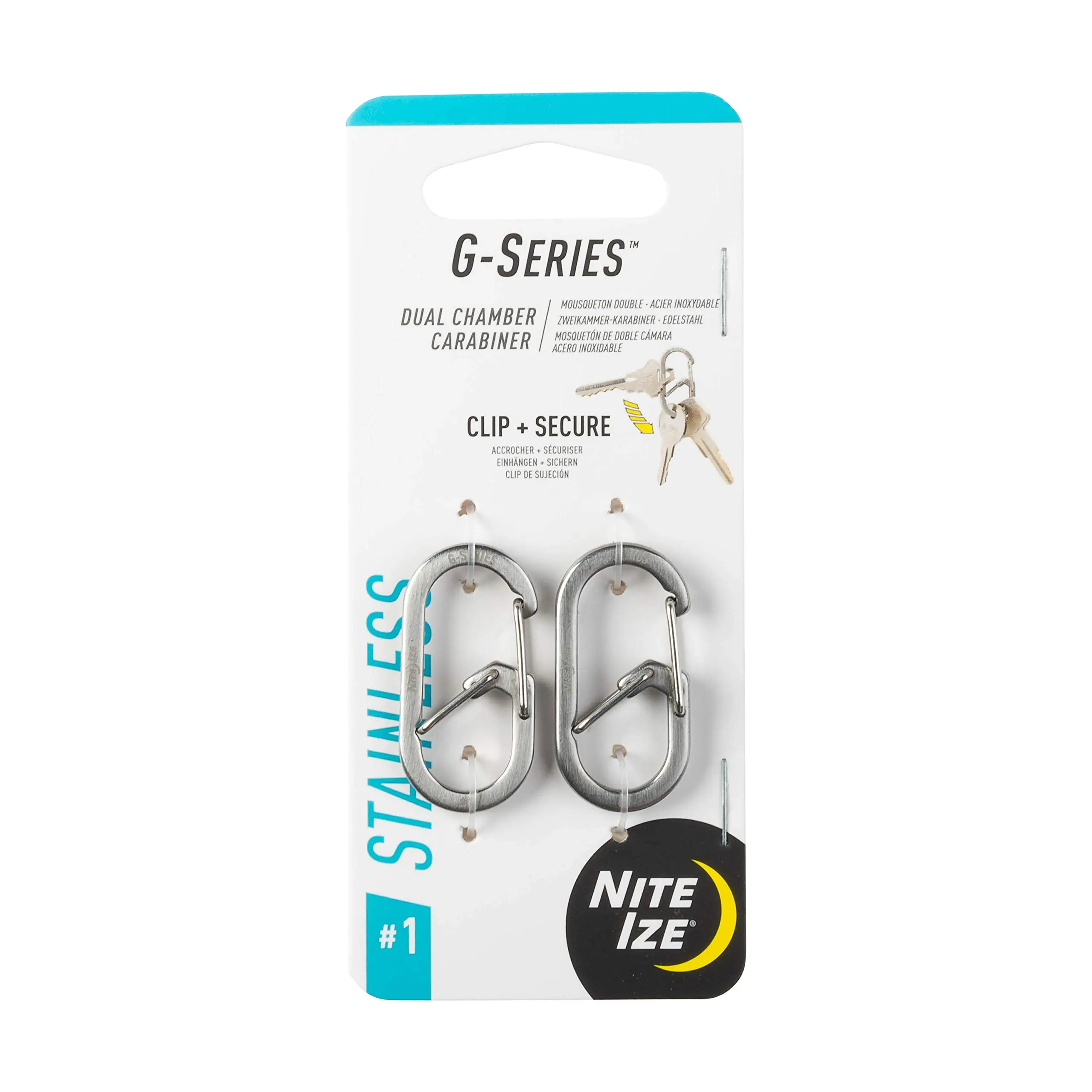 Nite Ize G-Series Dual Chamber Carabiner
