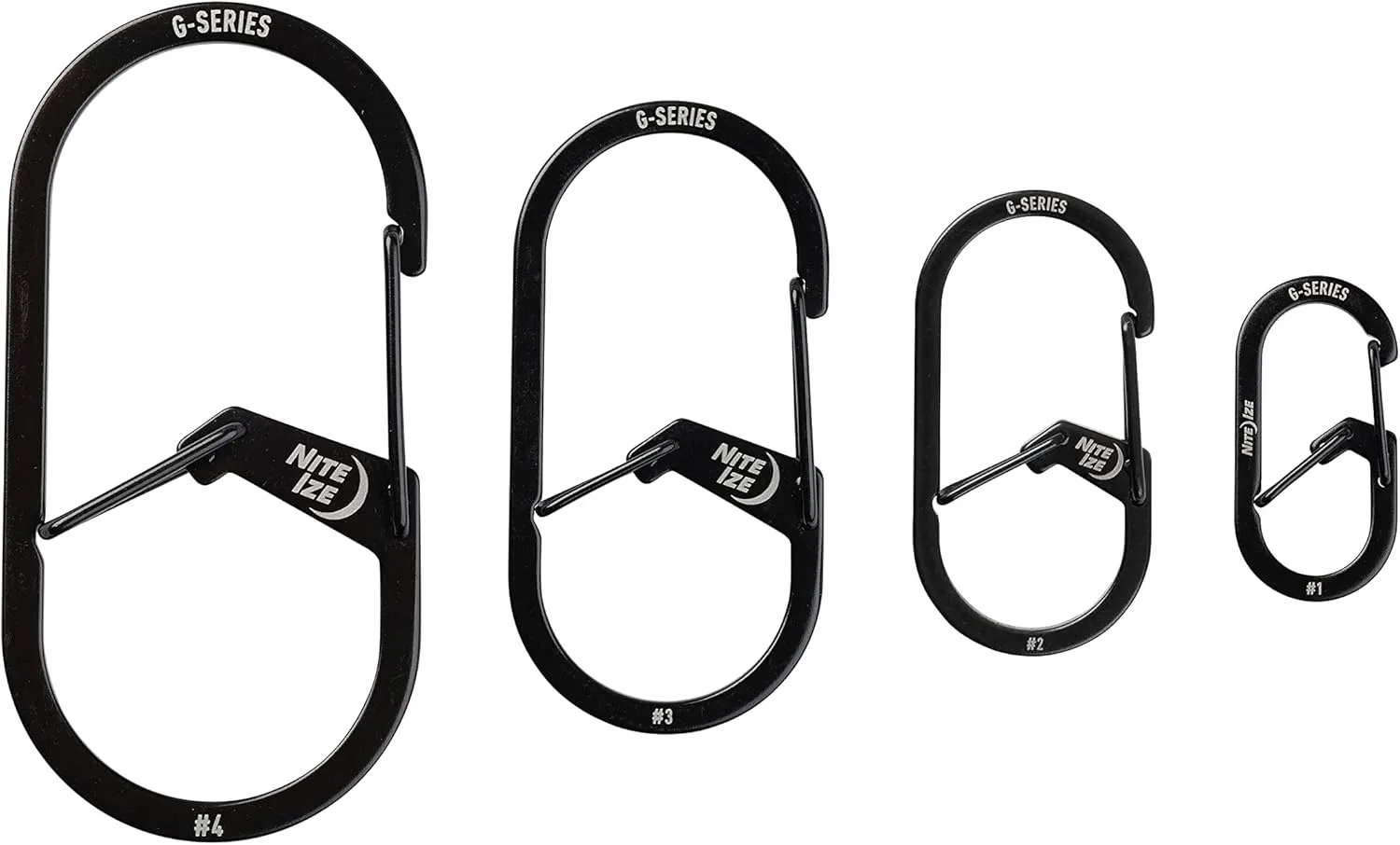 Nite Ize G-Series Dual Chamber Stainless Steel Carabiner