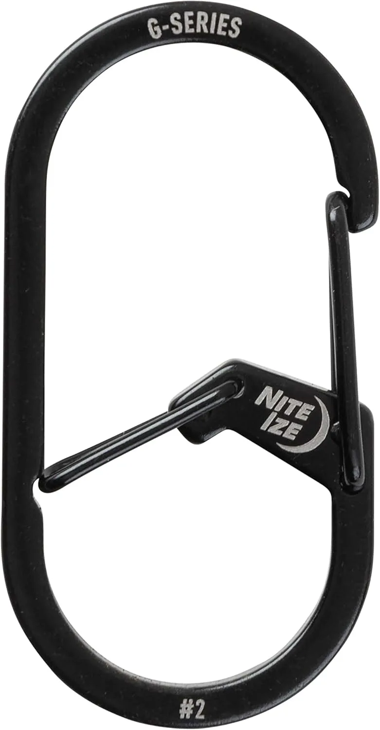Nite Ize G-Series Dual Chamber Stainless Steel Carabiner