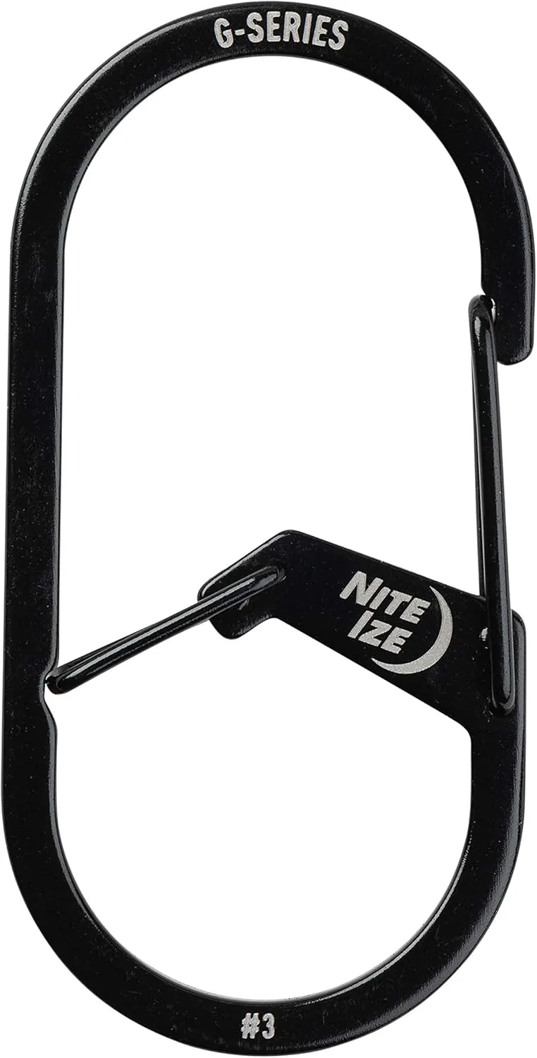 Nite Ize G-Series Dual Chamber Stainless Steel Carabiner
