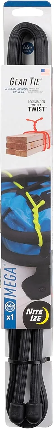 NITE IZE Gear Mega Twist Tie - Reusable Cord Organizer