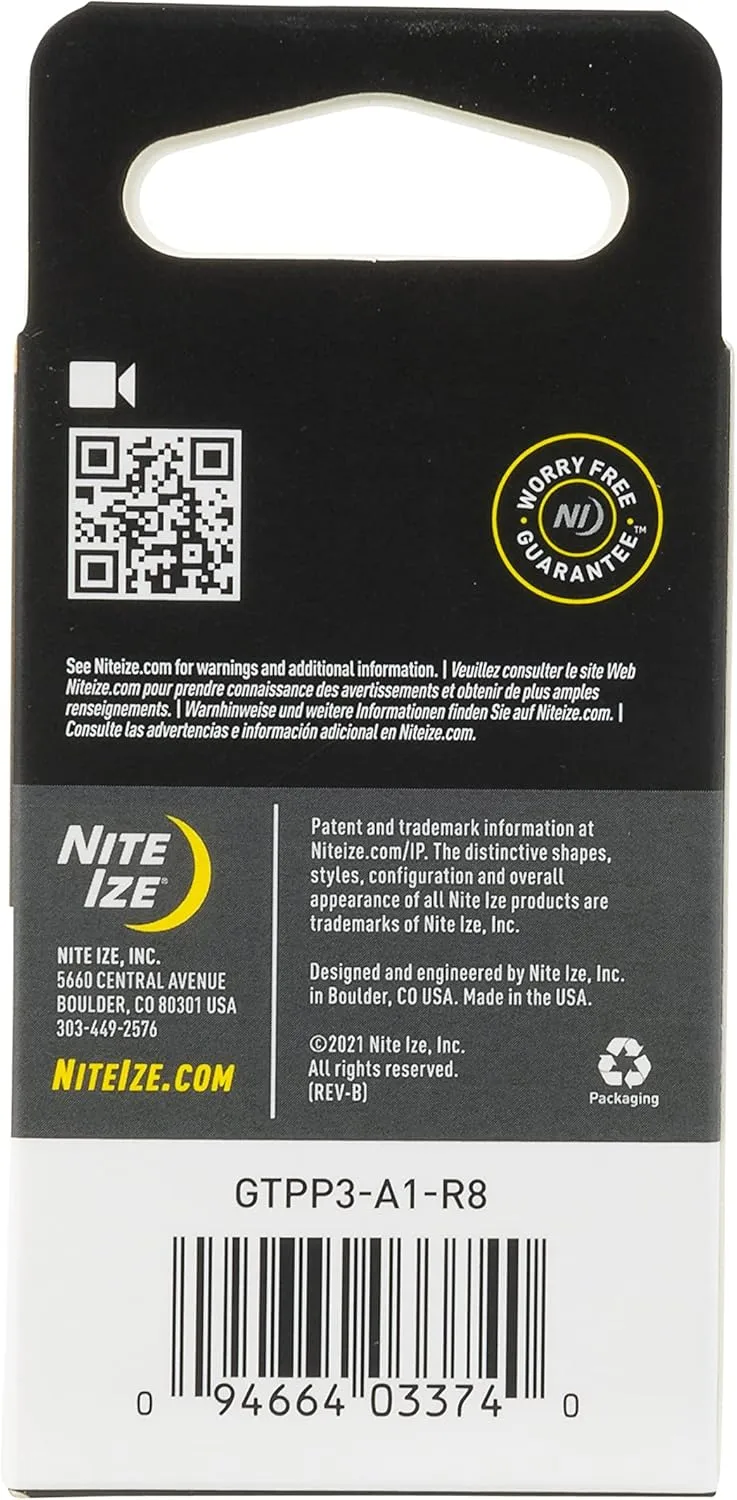 Nite Ize Original Gear Tie Reusable Rubber Twist Cord Organizers