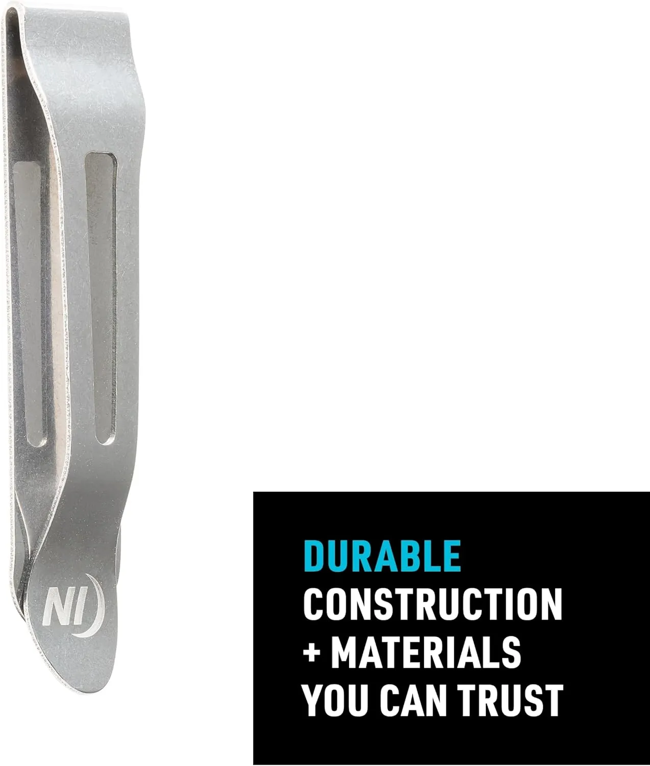Nite Ize HipClip Universal Pocket Clip - Stainless Steel Adhesive Clip - Pocket Accessories for Cell Phone