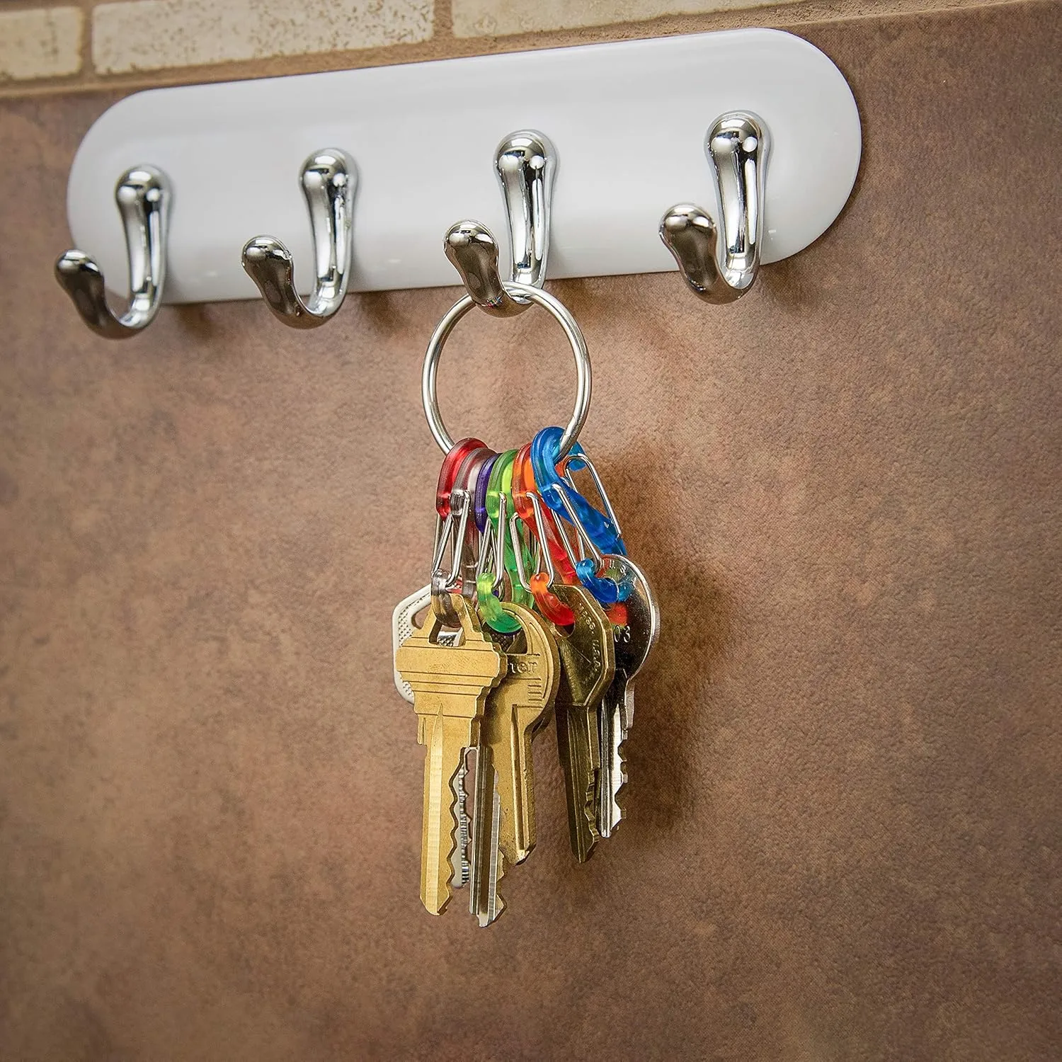 Nite Ize KRG2-11-R3 Ring Key Chain, Stainless .7in x 2.3in x .5"