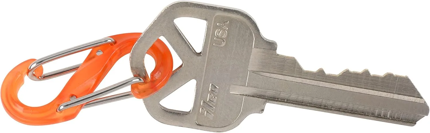 Nite Ize KRG2-11-R3 Ring Key Chain, Stainless .7in x 2.3in x .5"