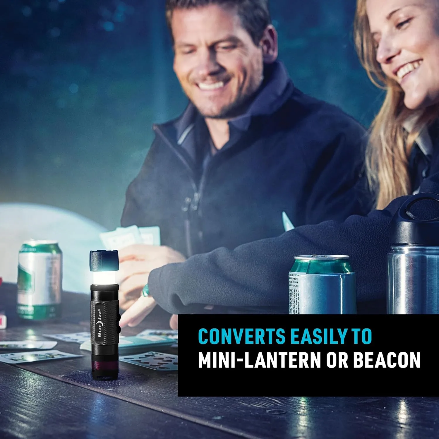 Nite Ize Radiant 3-in-1 LED Mini Flashlight and Lantern