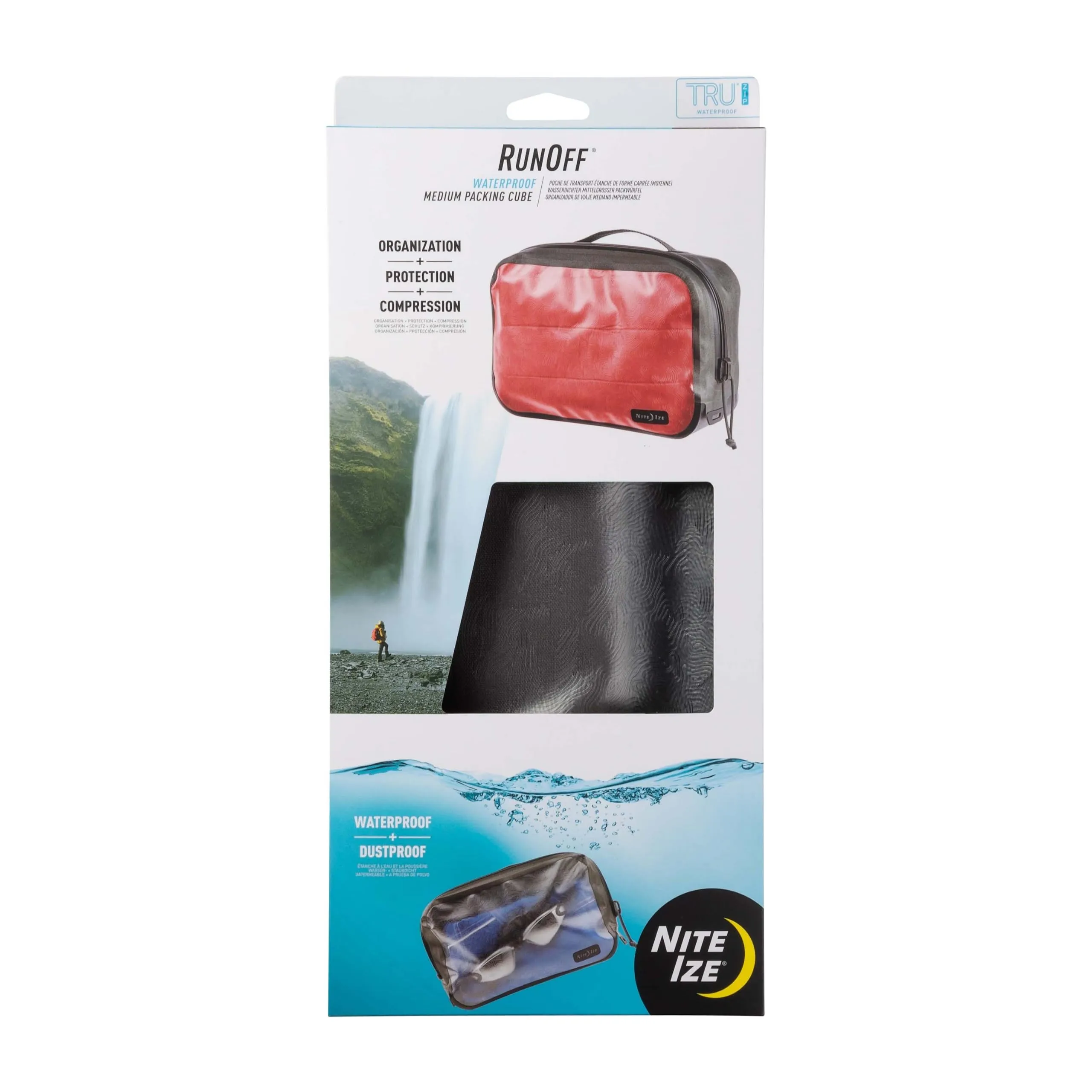 Nite Ize RunOff Waterproof Packing Cube with TRU Zip