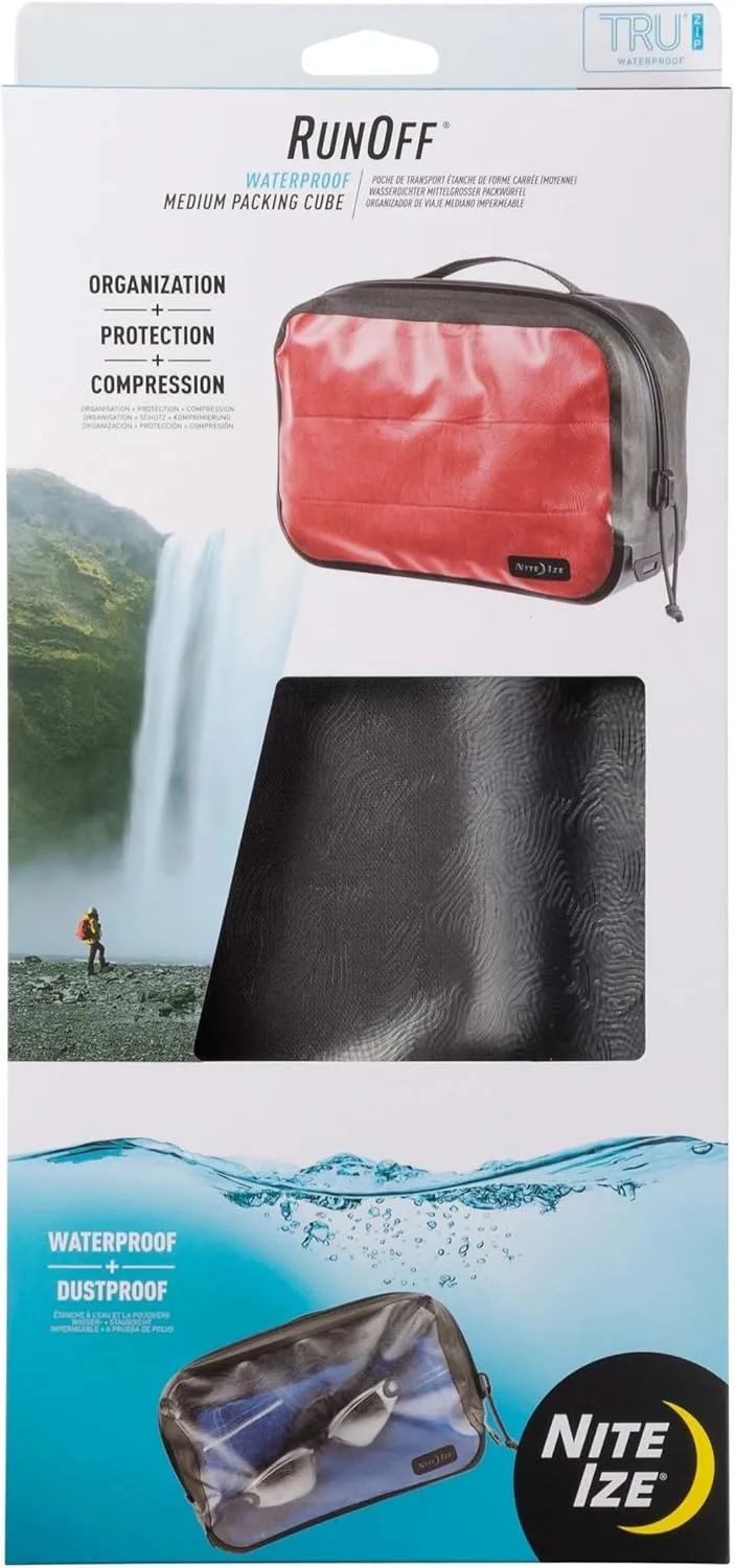 Nite Ize RunOff Waterproof Packing Cube with TRU Zip