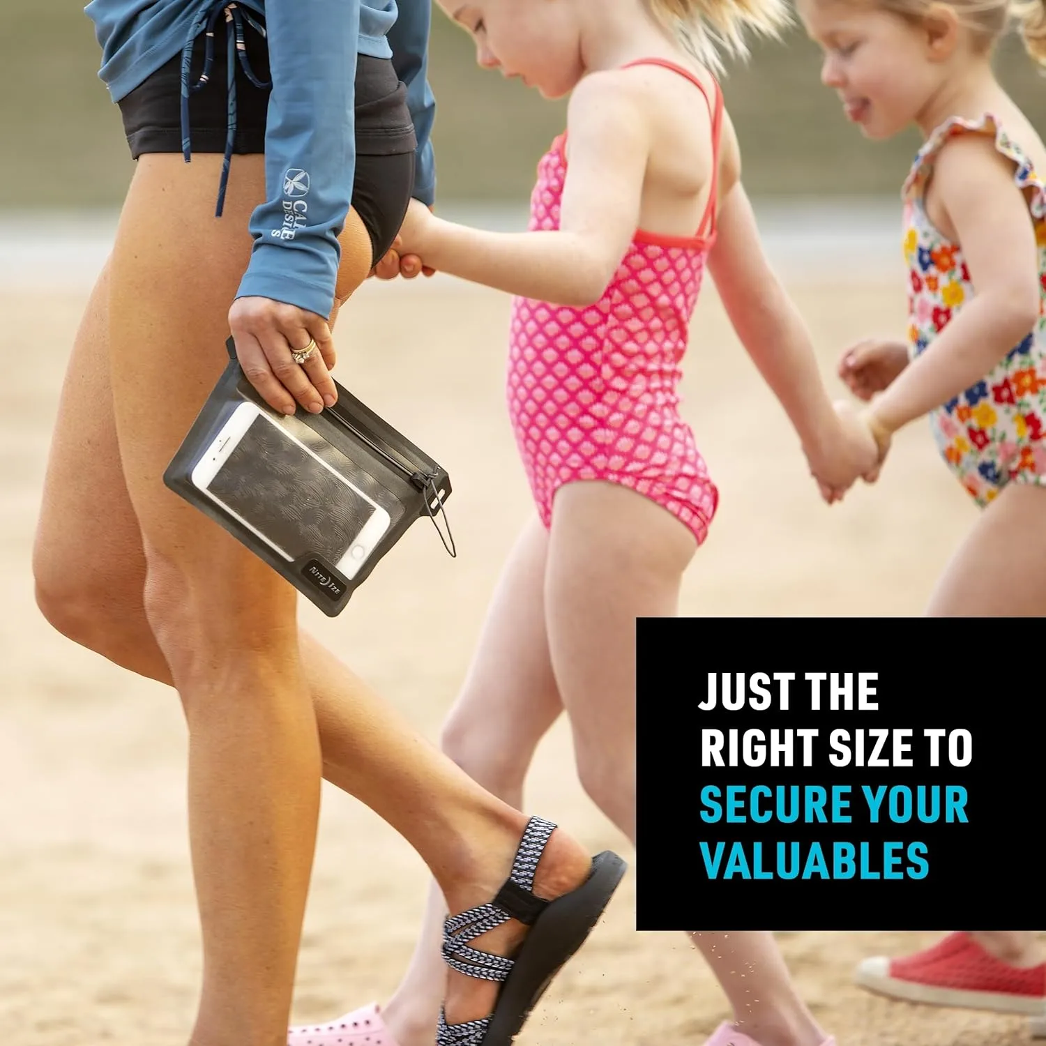 Nite Ize Runoff Waterproof Pocket - Waterproof Pouch for Passports, Phones