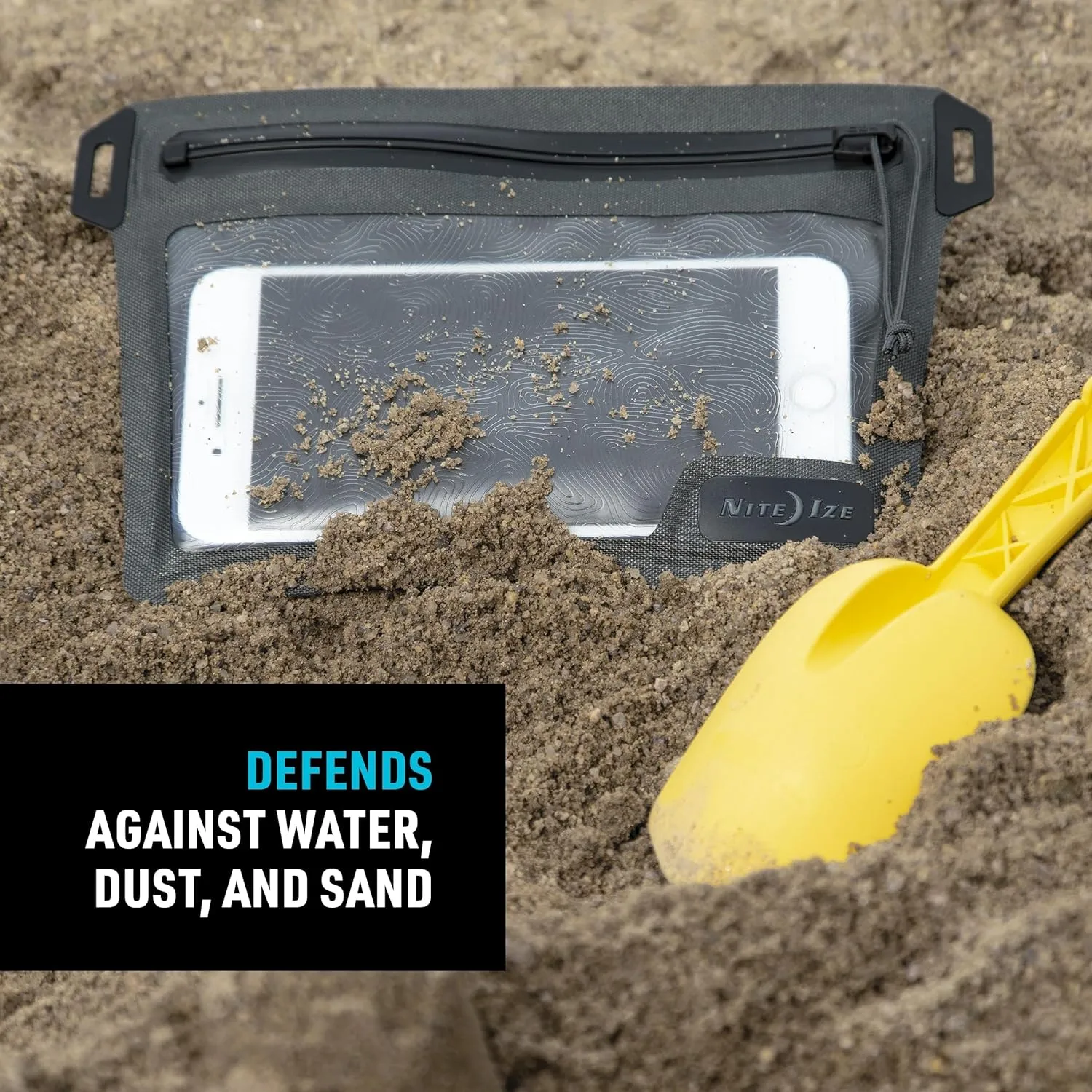 Nite Ize Runoff Waterproof Pocket - Waterproof Pouch for Passports, Phones