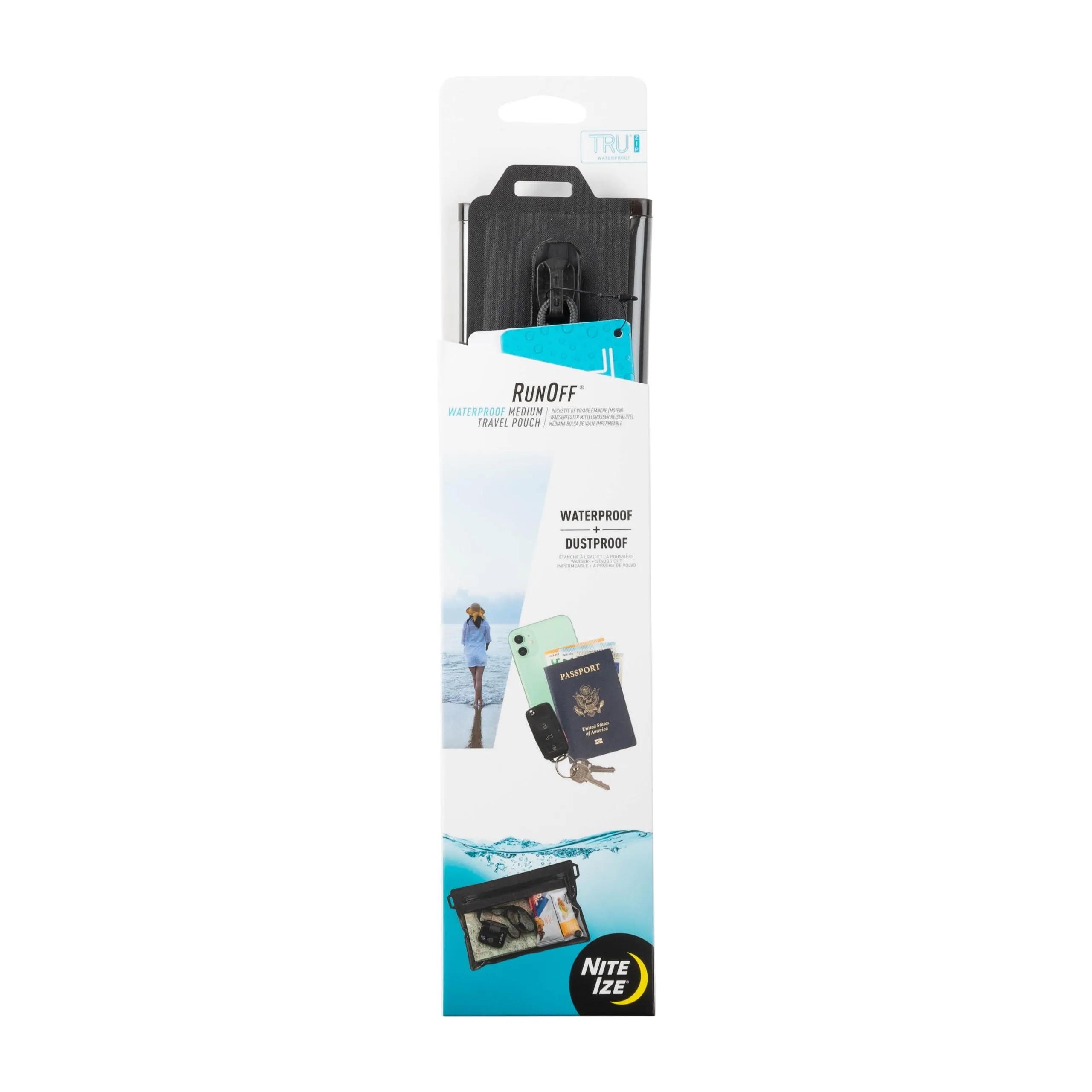 NITE-IZE RunOff Waterproof Travel Pouch with TRU Zip