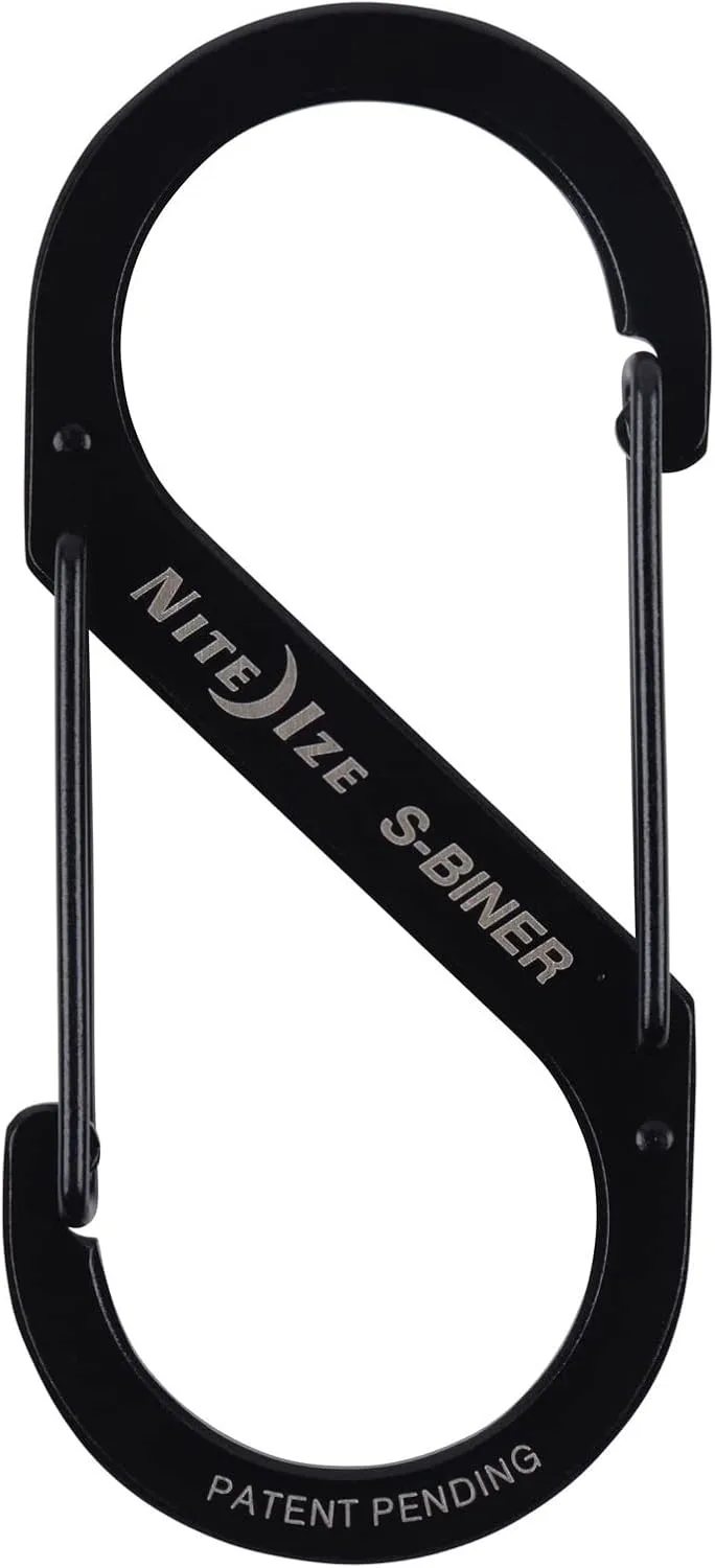 NITE IZE S-Biner Stainless Steel Dual-Gated Carabiner