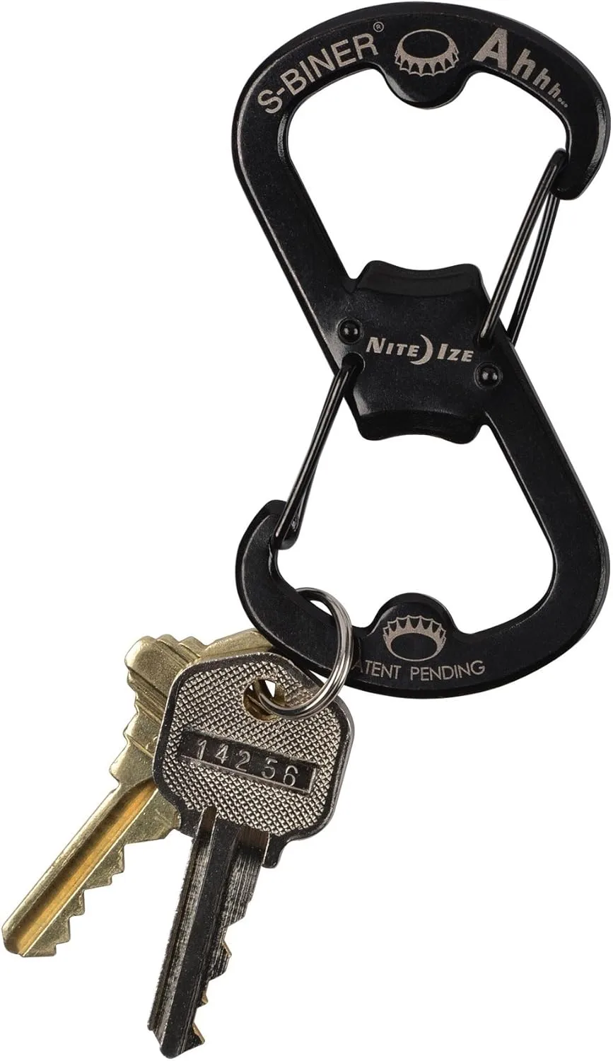 Nite Ize S-Biner Ahhh Dual-Function Carabiner and Bottle Opener