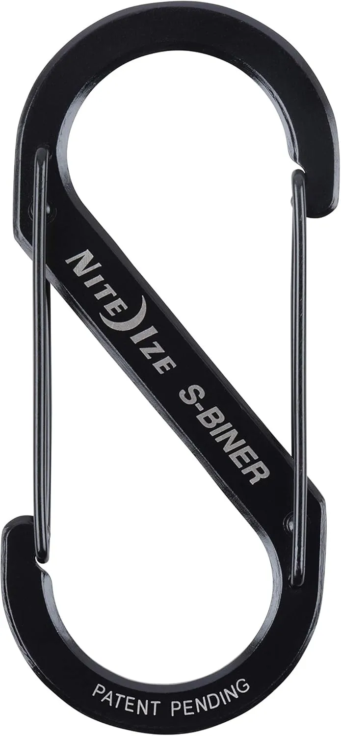 NITE IZE S-Biner Stainless Steel Dual-Gated Carabiner
