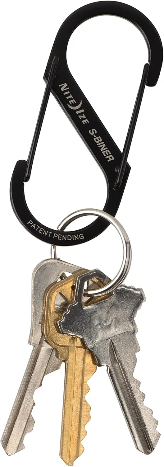 NITE IZE S-Biner Stainless Steel Dual Carabiner 3 Pack