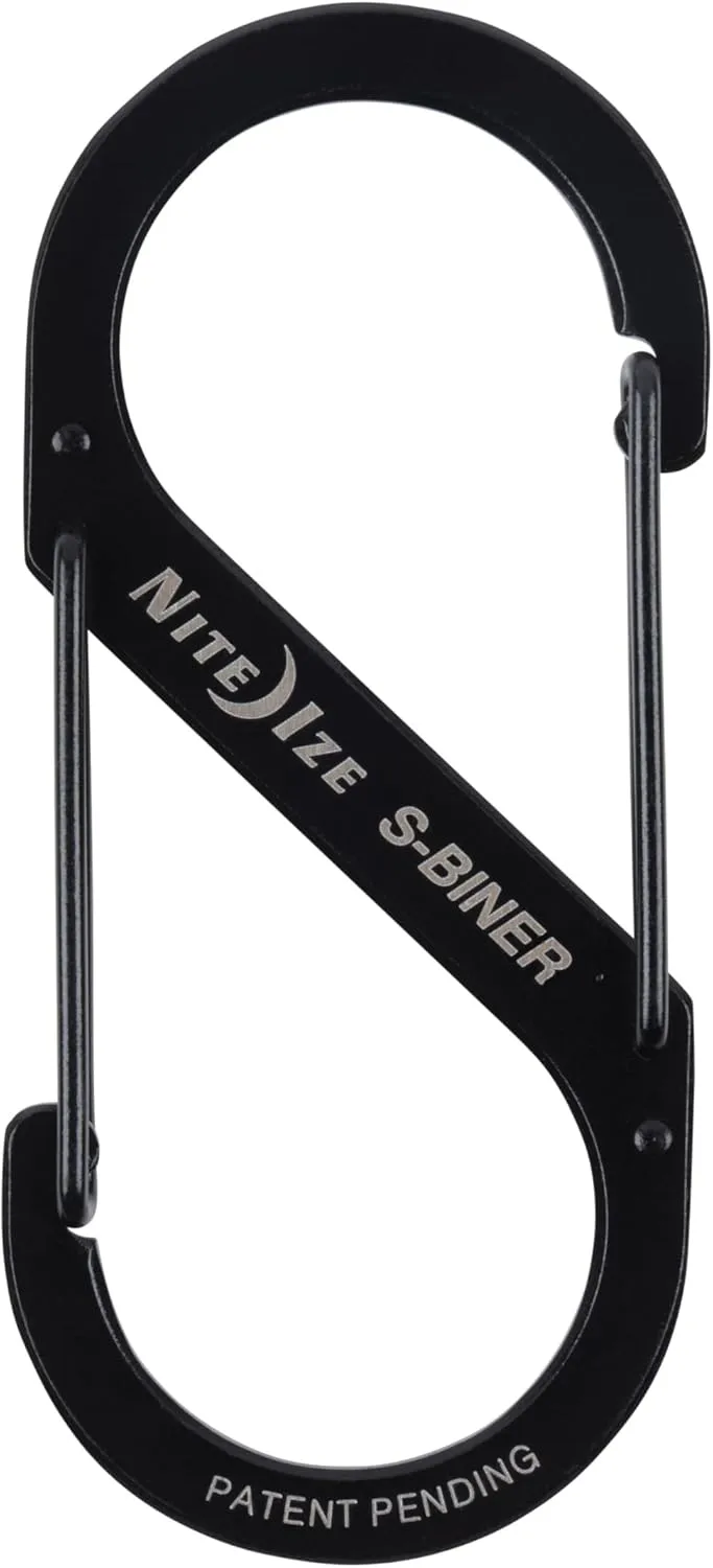 NITE IZE S-Biner Stainless Steel Dual Carabiner 3 Pack
