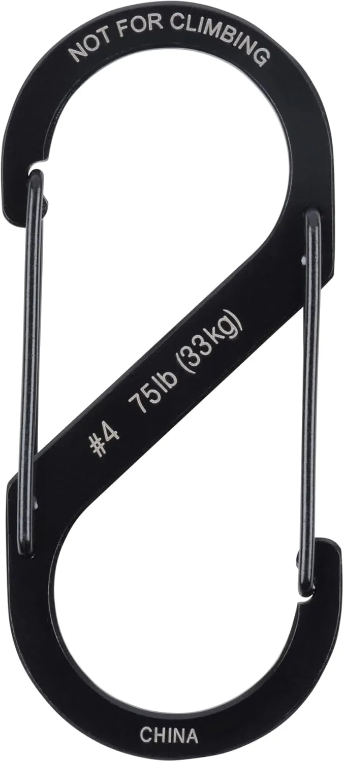 NITE IZE S-Biner Stainless Steel Dual Carabiner 3 Pack