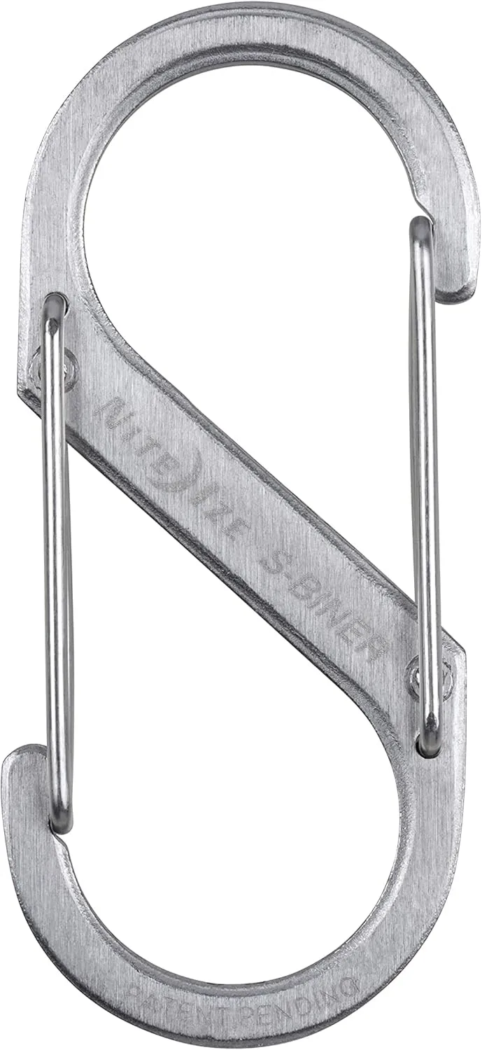NITE IZE S-Biner Stainless Steel Dual Carabiner 3 Pack