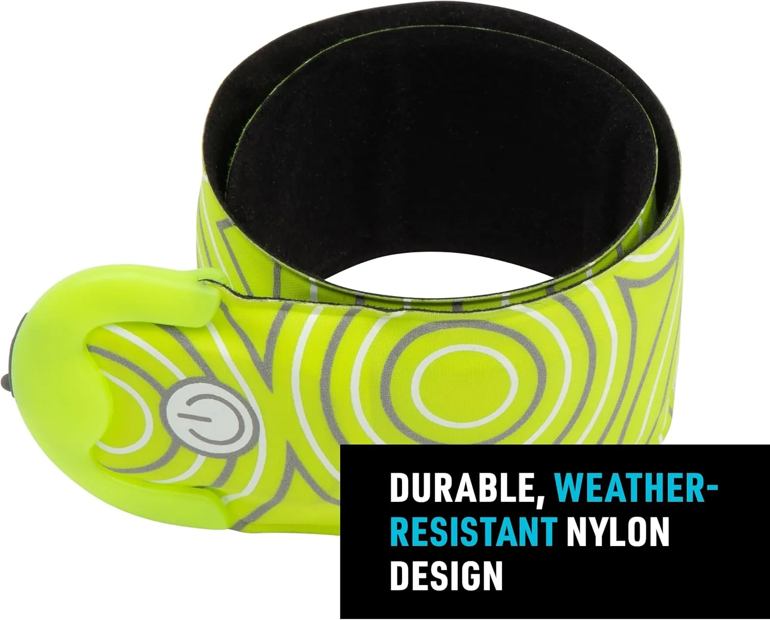 Nite Ize SlapLit Rechargeable LED Slap Wrap - Light-Up Band for Wrists or Ankles