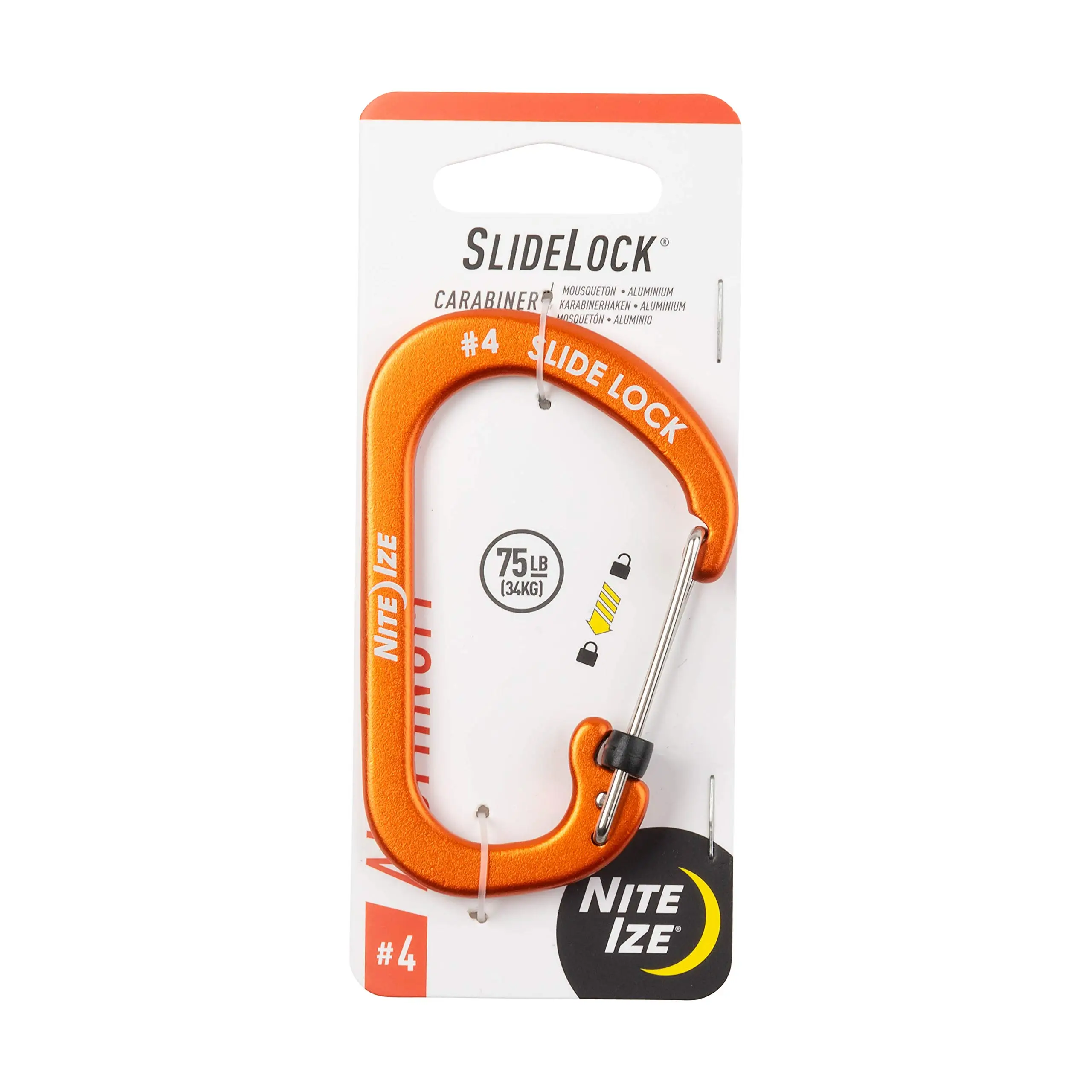 NITE IZE SlideLock Aluminum Carabiner