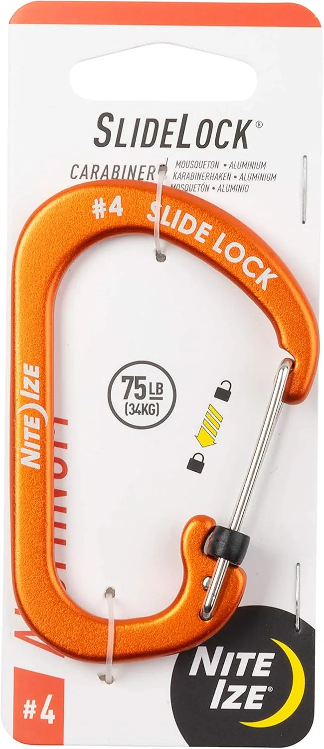 NITE IZE SlideLock Aluminum Carabiner