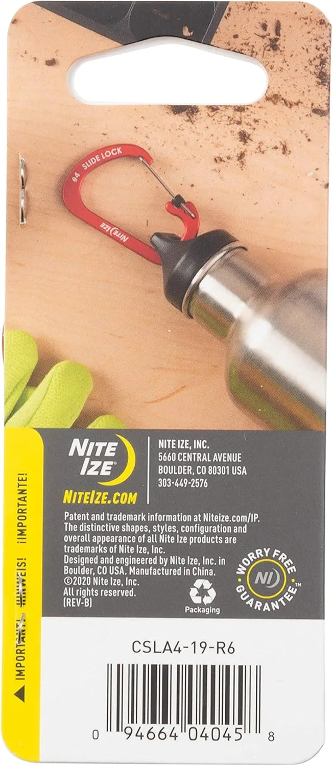 NITE IZE SlideLock Aluminum Carabiner