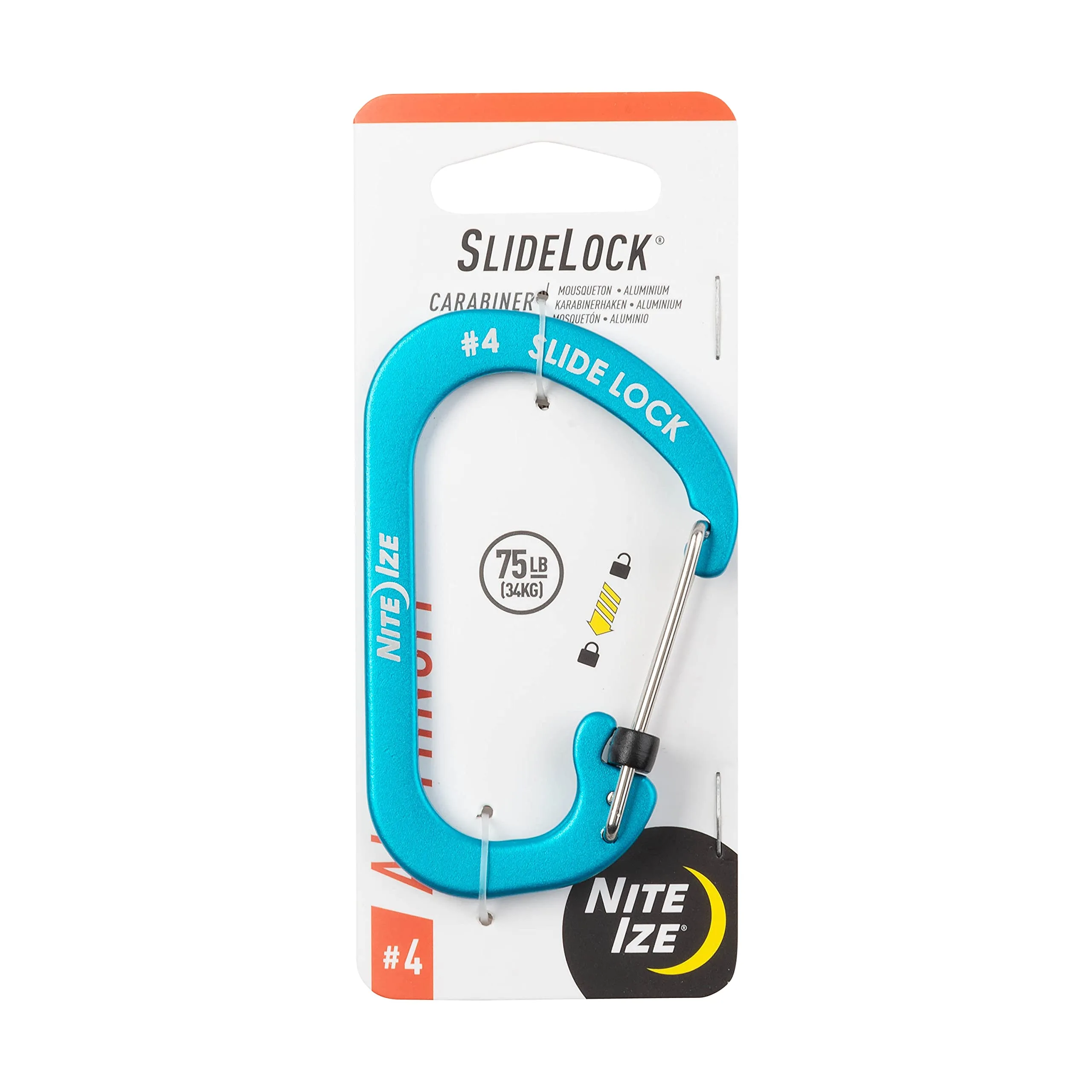 NITE IZE SlideLock Aluminum Carabiner