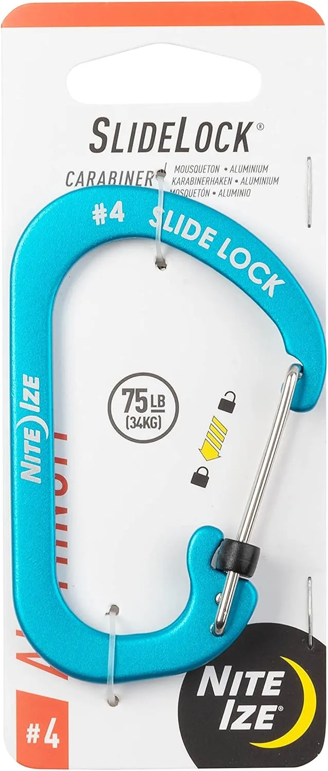 NITE IZE SlideLock Aluminum Carabiner