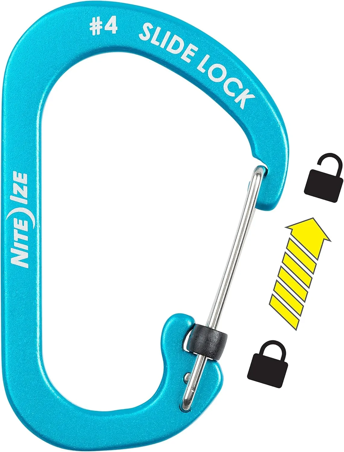 NITE IZE SlideLock Aluminum Carabiner