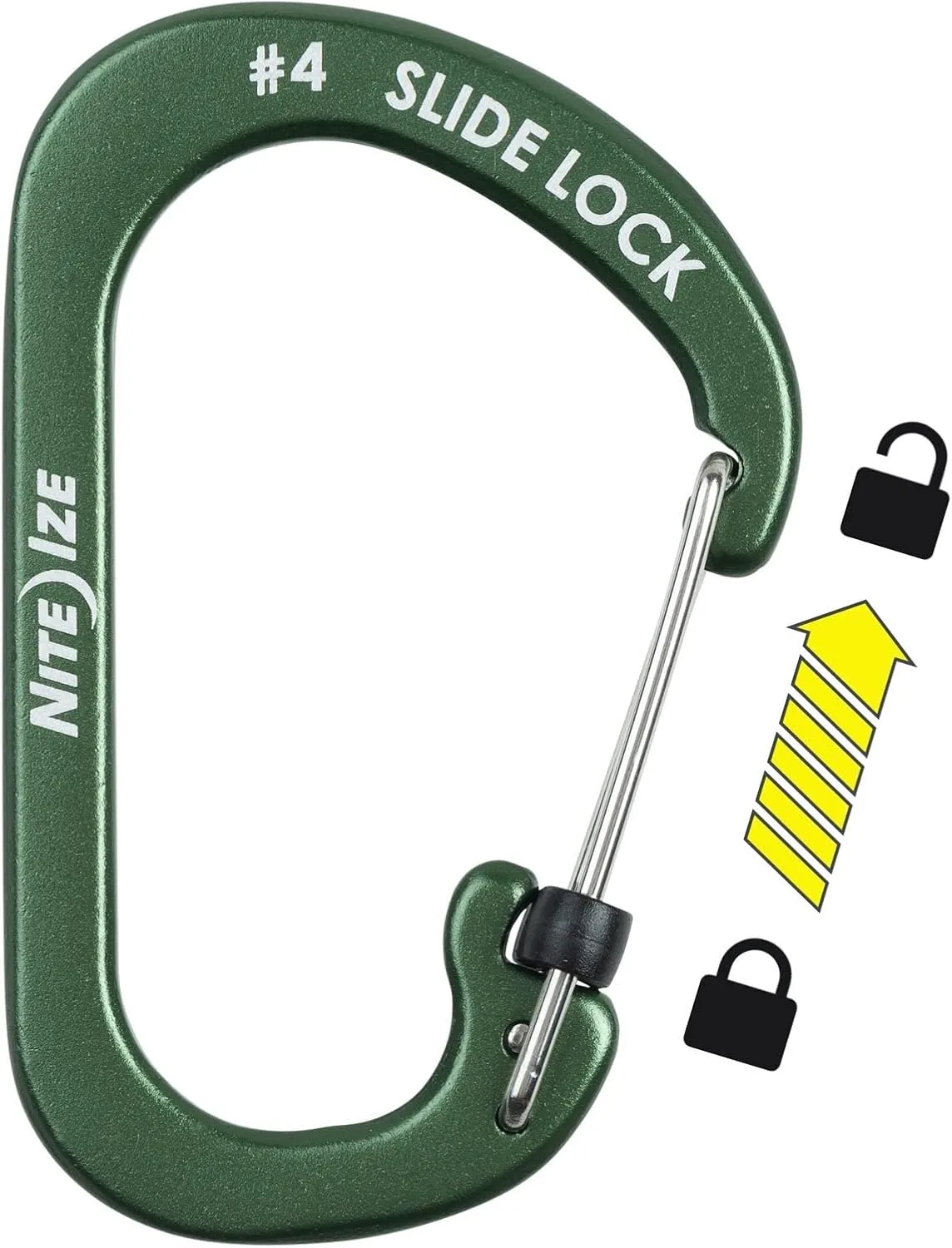 NITE IZE SlideLock Aluminum Carabiner