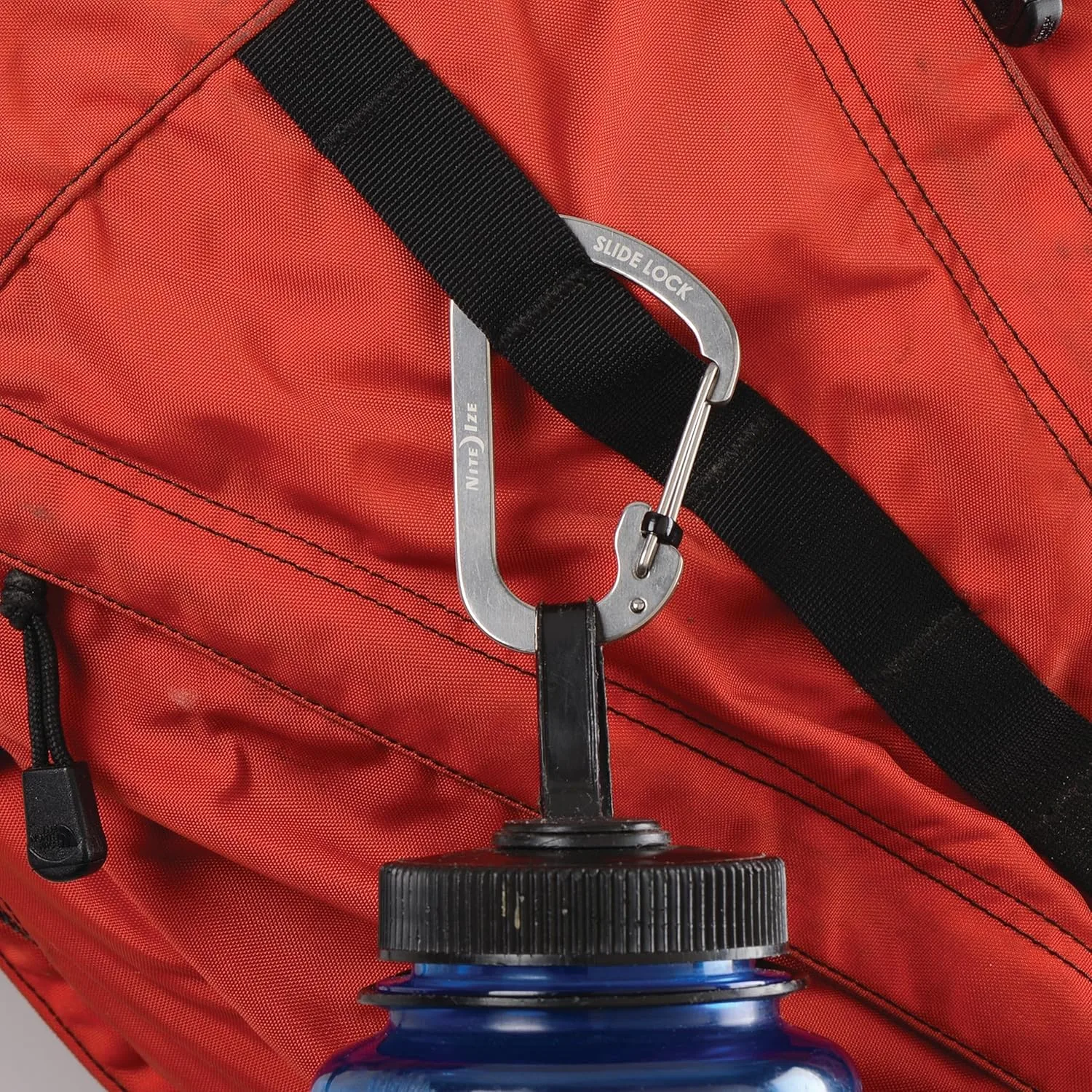 Nite Ize SlideLock Carabiner with Slide-to-Lock Gate