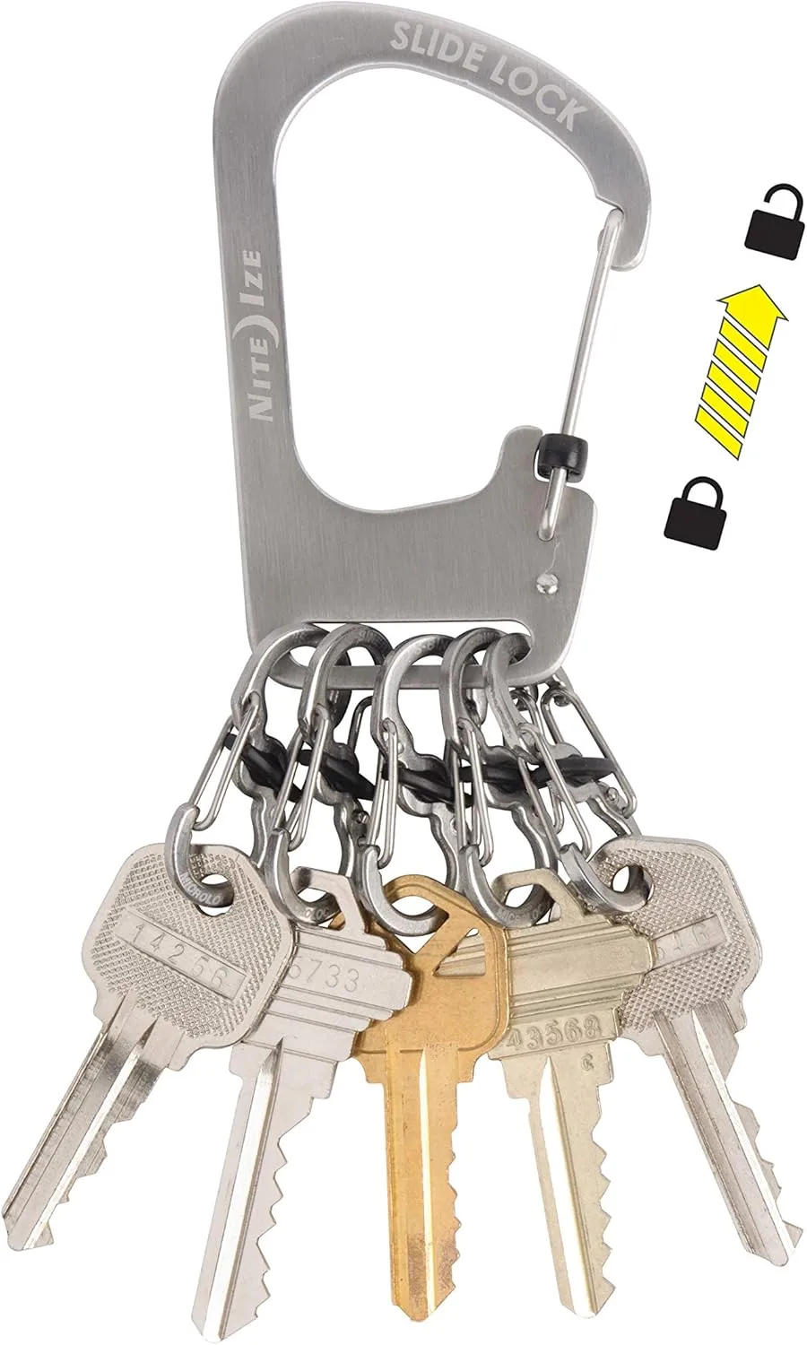 SlideLock KeyRack Stainless Steel