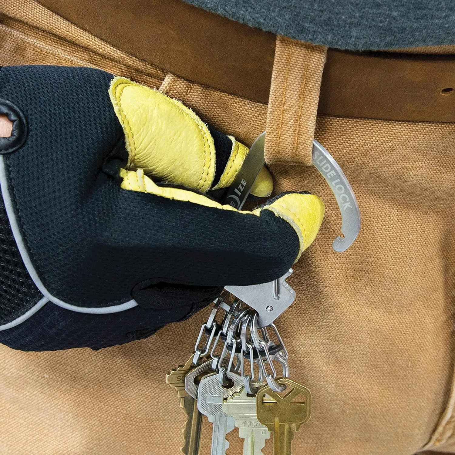 SlideLock KeyRack Stainless Steel