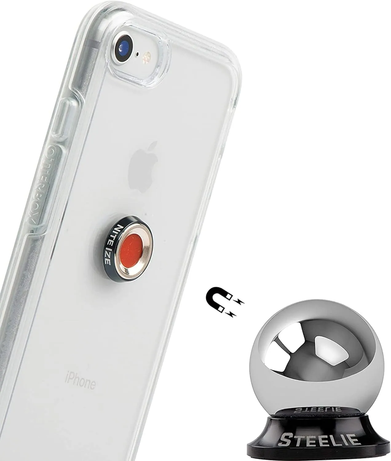 Nite Ize Steelie Dash Ball Component Kit Replacement Phone Mount Parts (4-Pack)