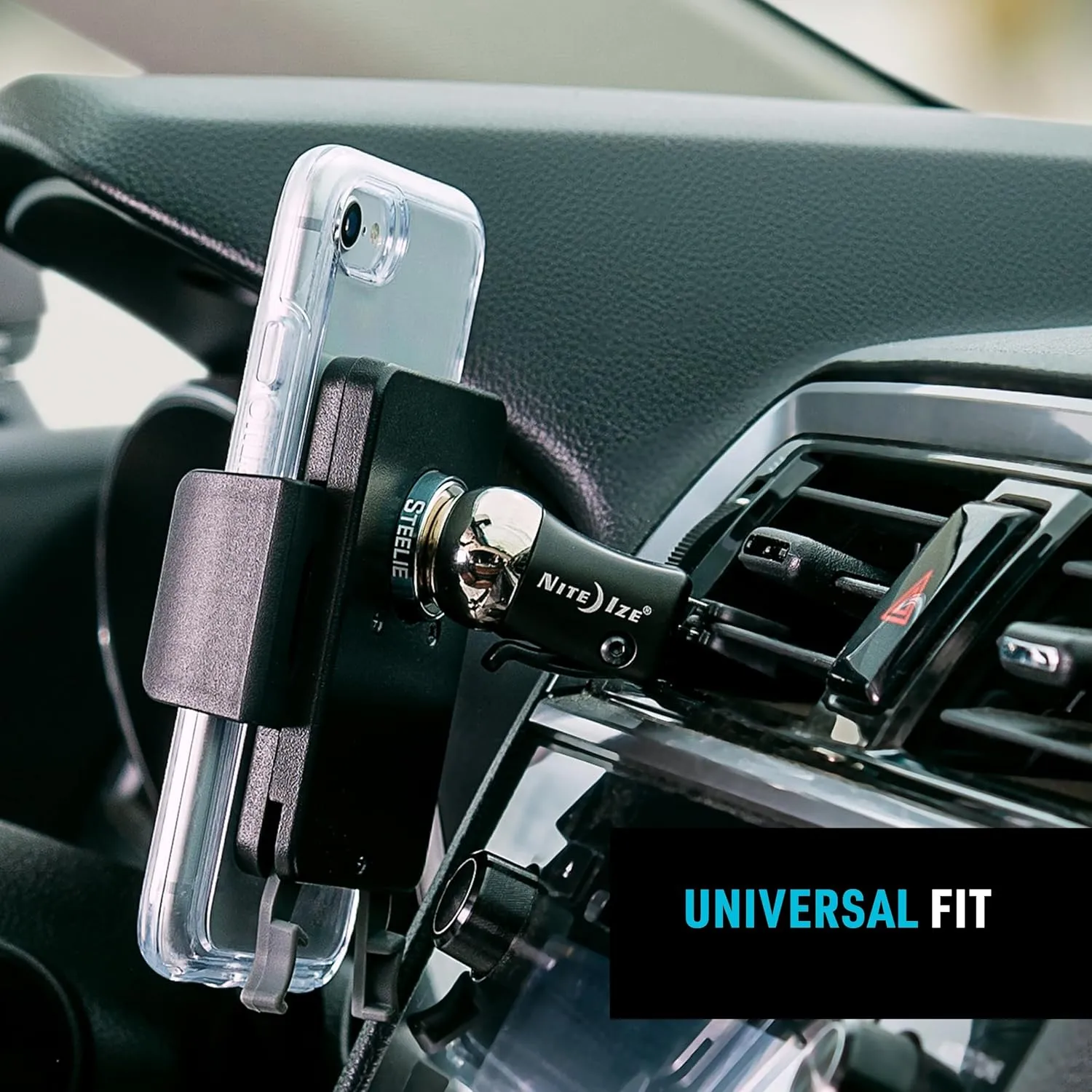 Nite Ize Steelie Vent Kit - Magnetic Phone Mount for Car Vents