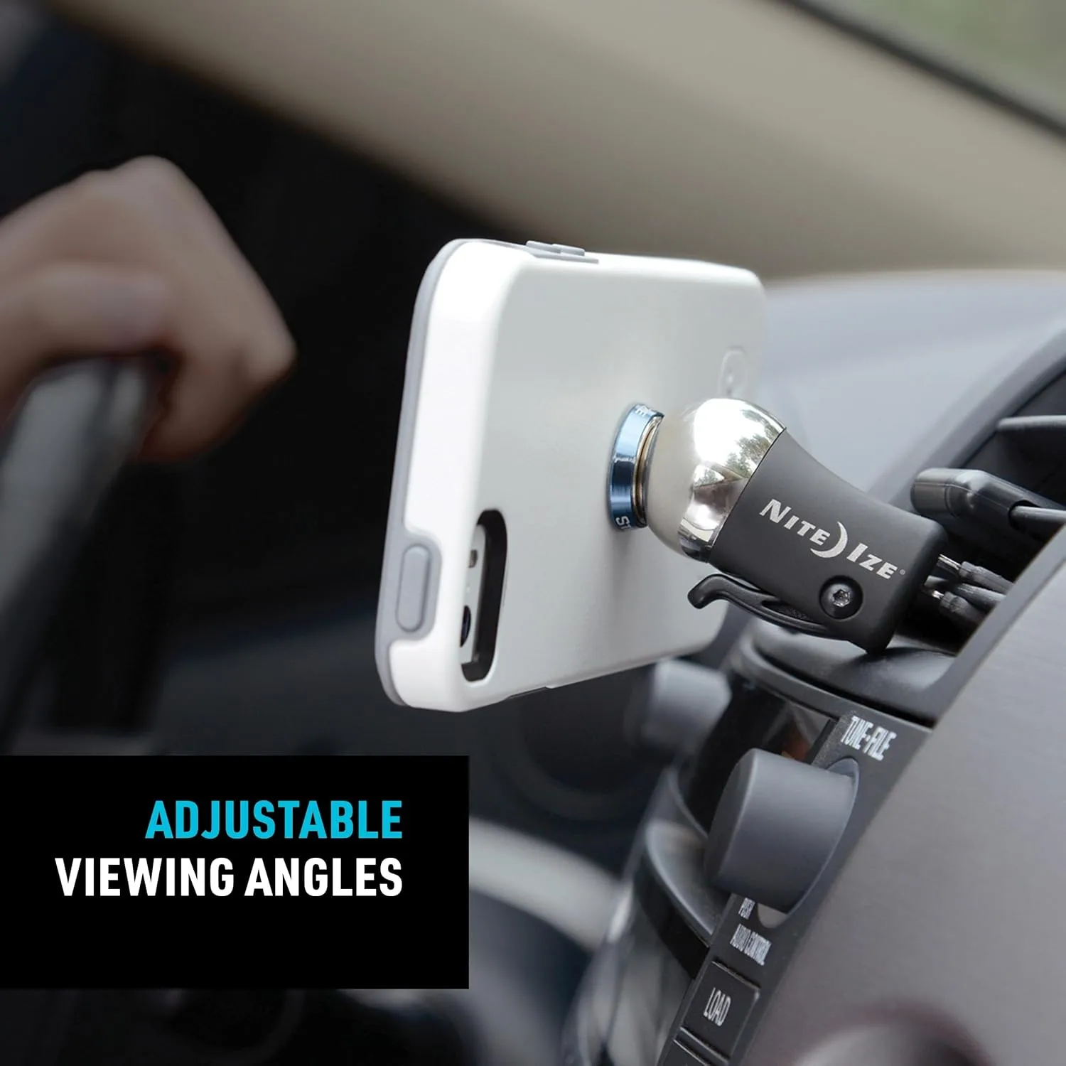Nite Ize Steelie Vent Kit - Magnetic Phone Mount for Car Vents