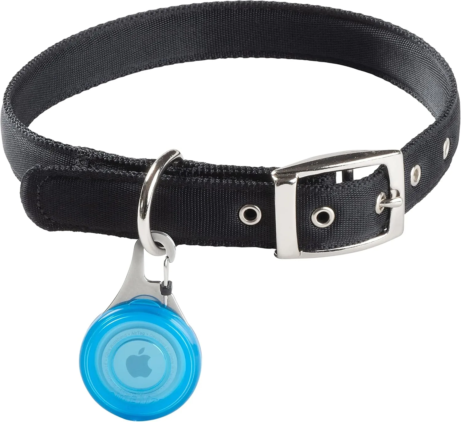 NITE IZE WearAbout Pet Clippable Tracker Holder for Apple AirTag with Locking Carabiner