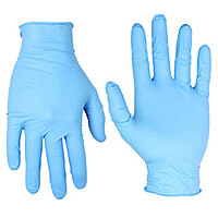 Blue Nitrile Exam Glove 4 Mil Latex & Powder Free - 100/Bx 1000/case