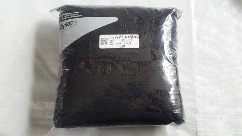 Bolsa de Repuesto de Guantes de Nitrilo Industriales Negros en Cubeta - medianos