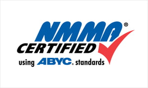 Compact 135° white led navigation light