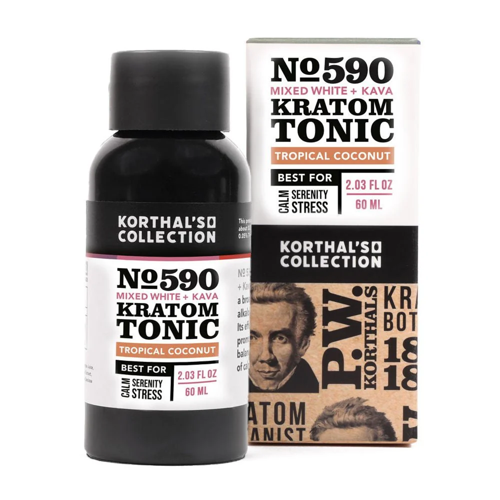 No. 590 Mixed White Kratom + Kava Tonic No. 590 Mixed White Kratom + Kava Tonic
